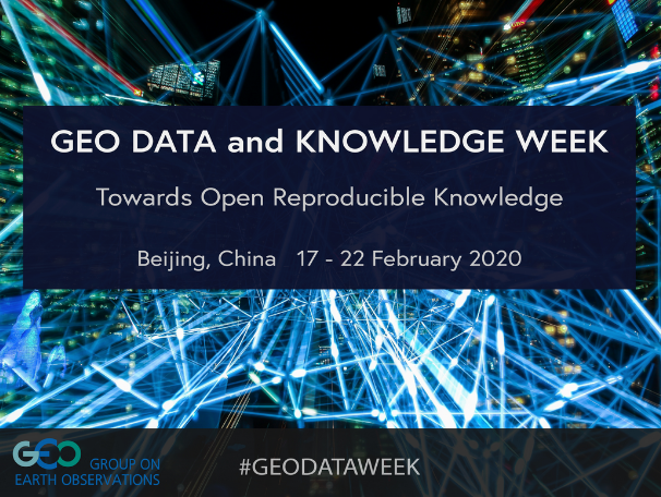 GEO Data and Knowledge Week 2020